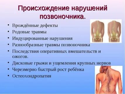 Ушиб спины у ребенка