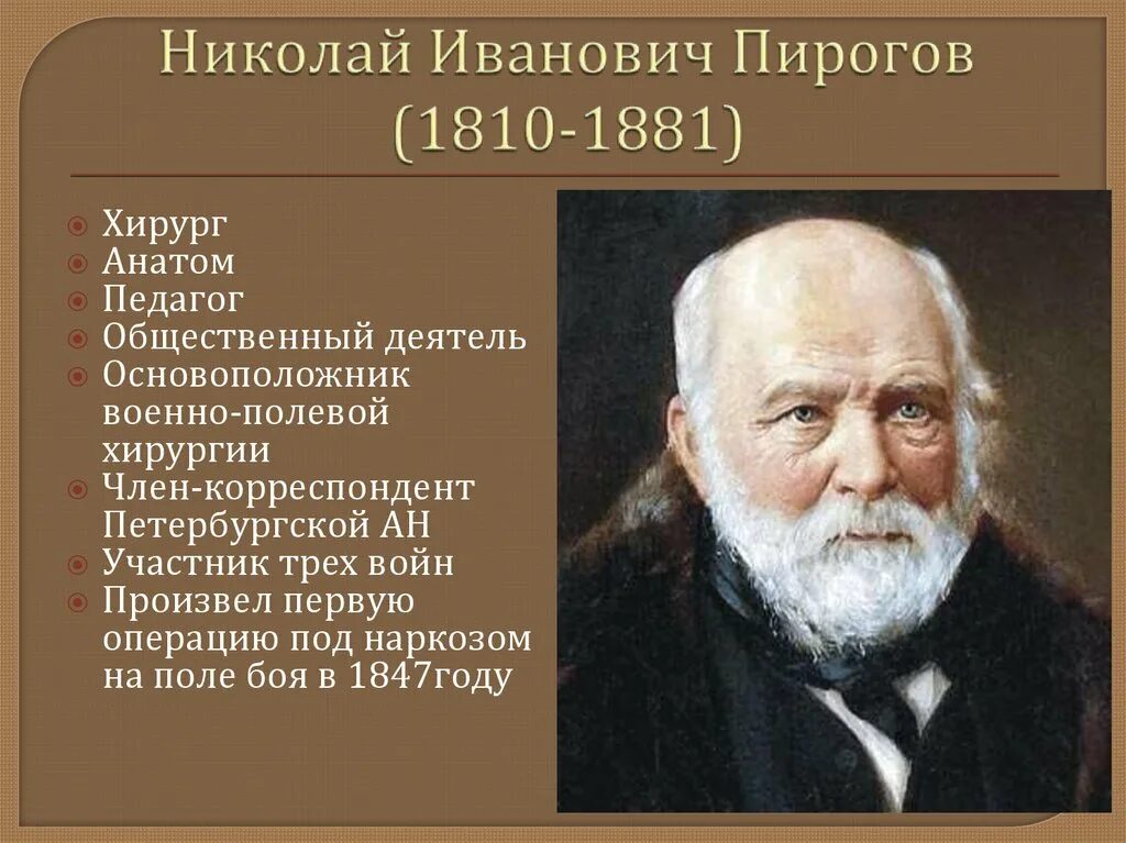николай иванович пирогов биографический портрет. николай иванович пирогов врачебная деятельность. сообщение о пирогове 6 класс по литературе. н и пирогов кратко. н и пирогов краткая биография.
