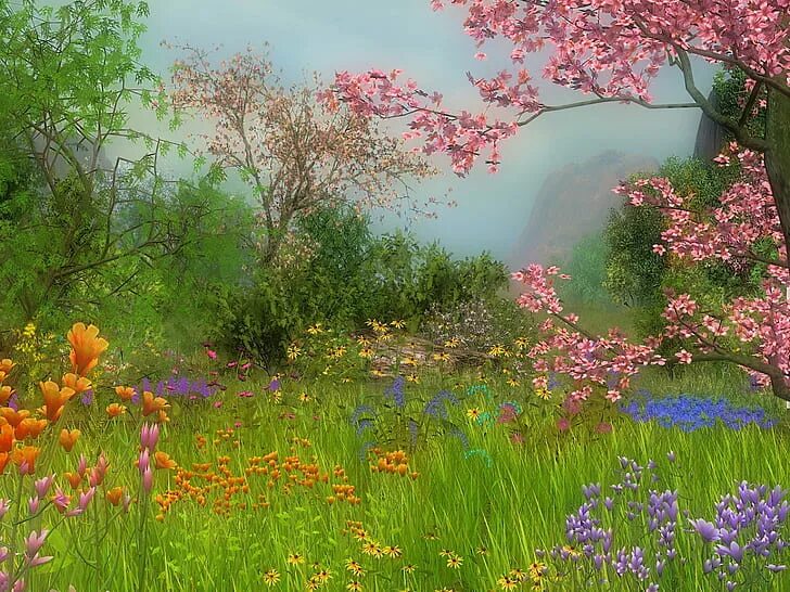 Spring scenes