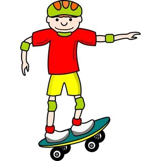 Skate Board Boy SVG vector. 