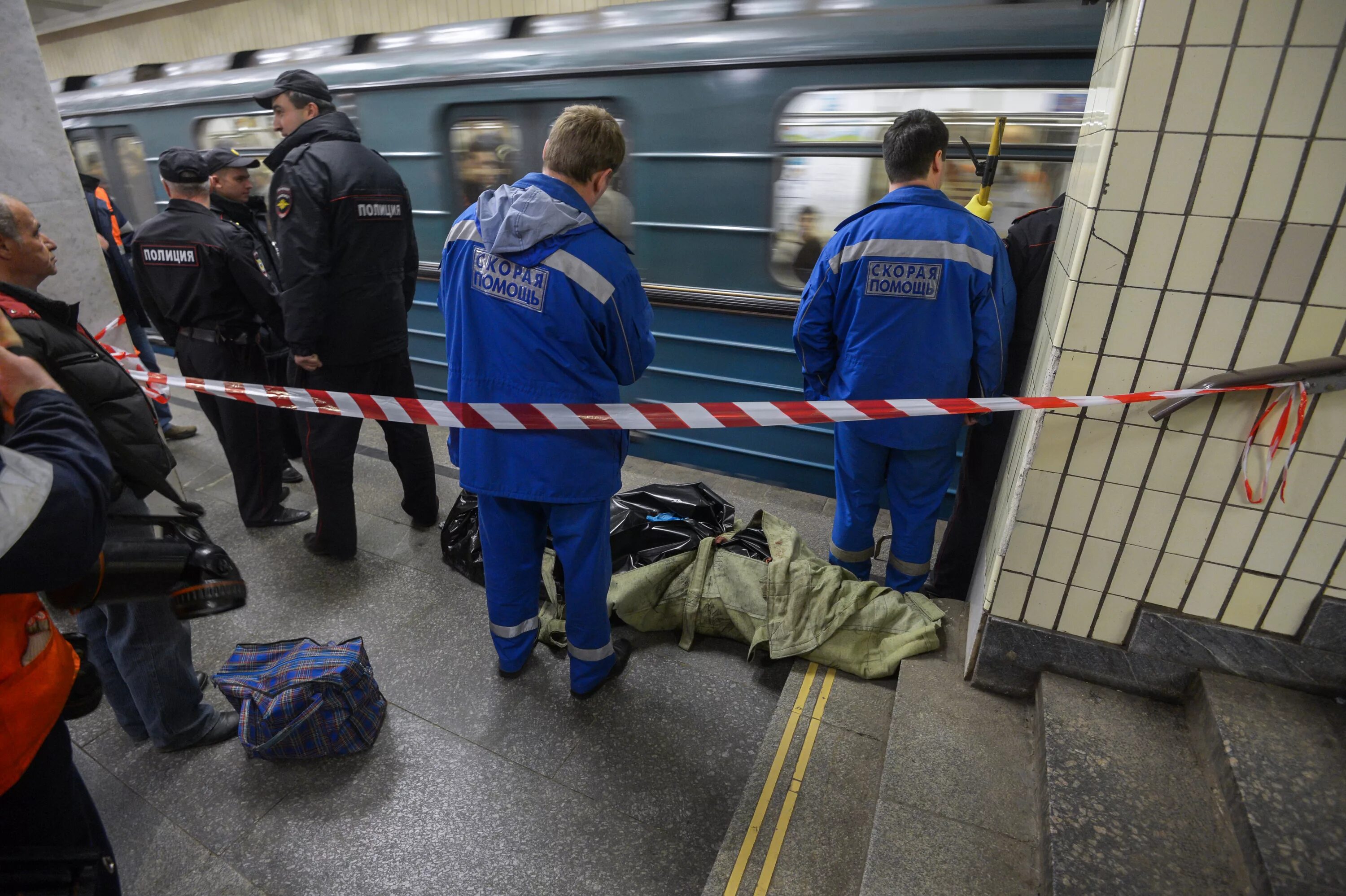 Нарушение правил метрополитена