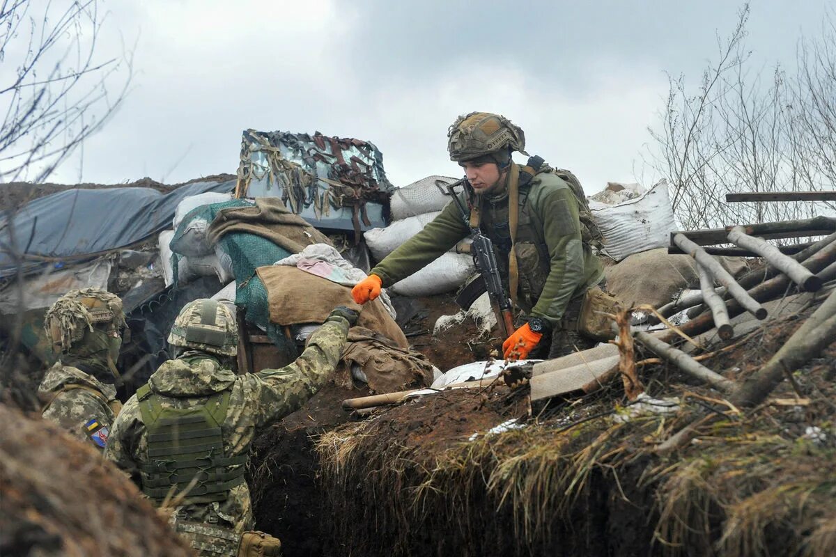 Обстрел границы украины. Русские солдаты на Украине.