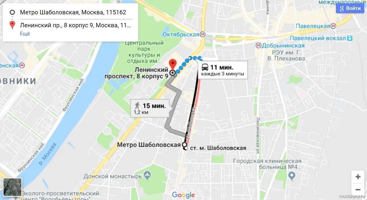 Градская больница метро