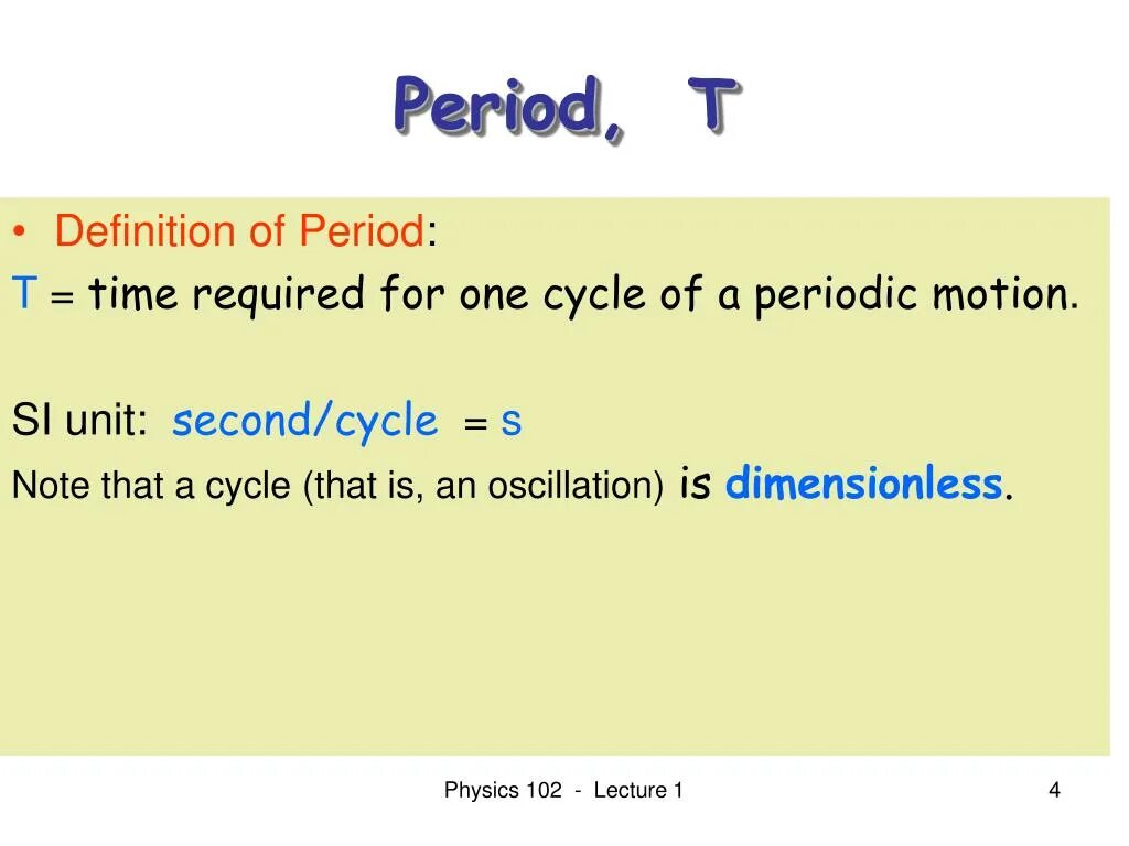 Physics period. Period это физика. Period Unit. Period t physics.