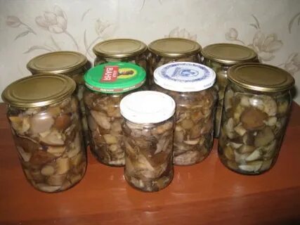 Маринуем красноголовики на зиму