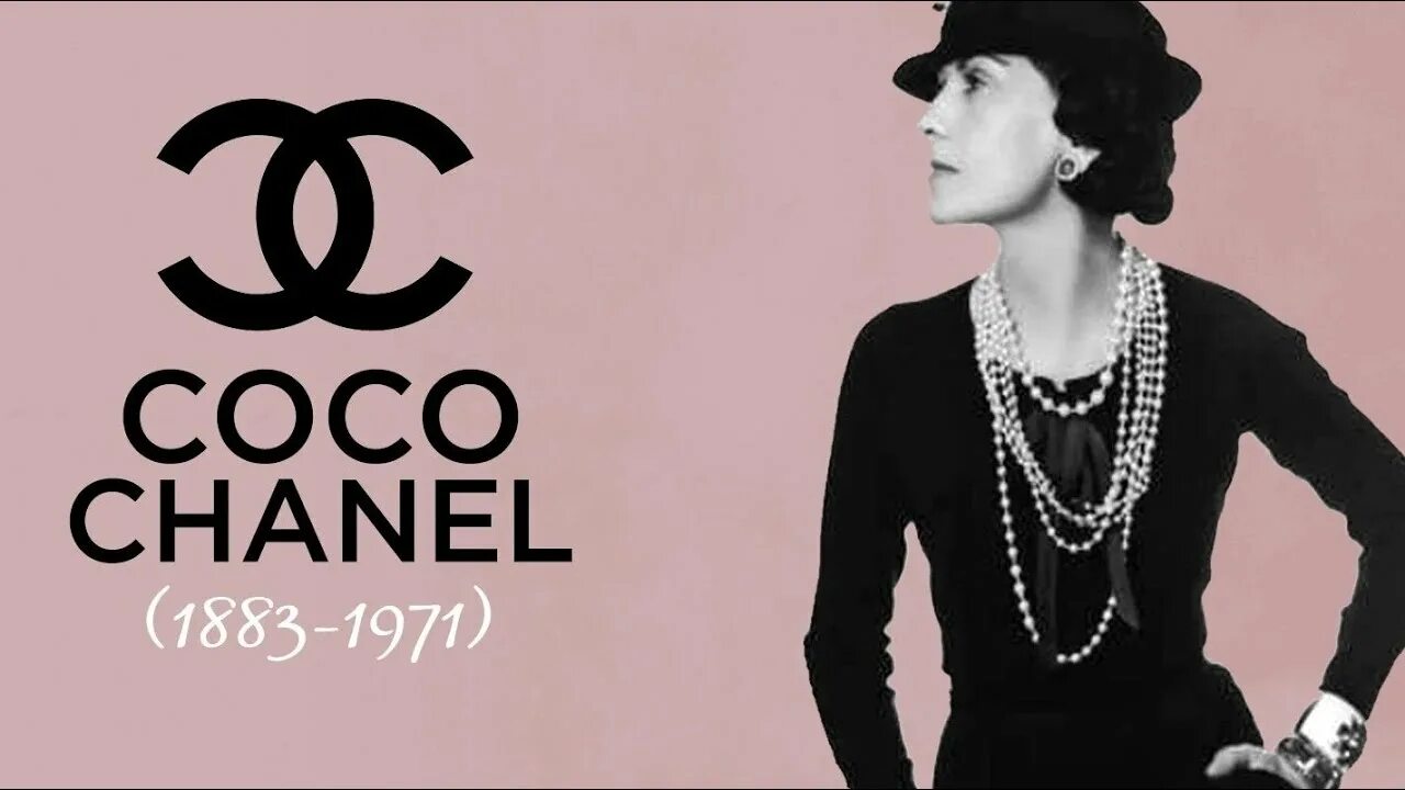 Chanel Logo Print Black and White