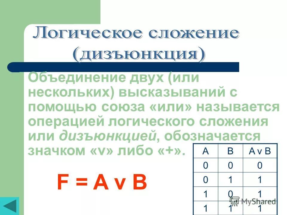 Логическое сложение называется. Логические основы компьютера конъюнкция. операция или дизъюнкция конъюнкция. логические операции конъюнкция дизъюнкция. логическое сложение или дизъюнкция:.