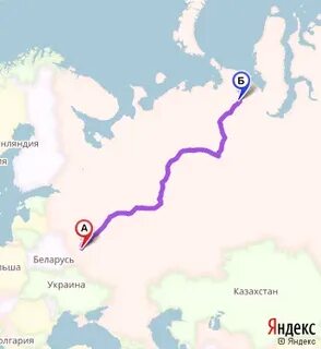 Маршрут воркута