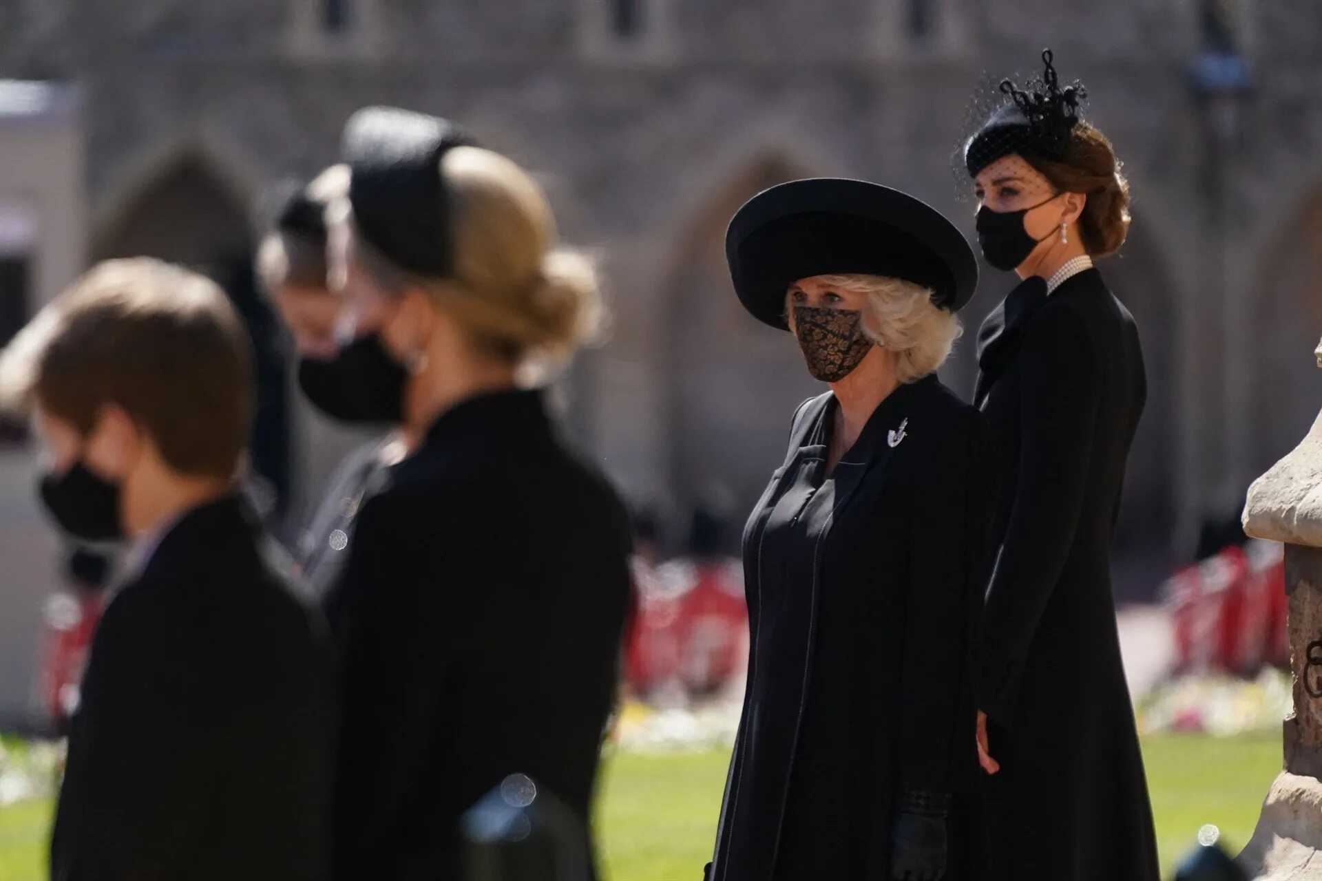 Кейт Миддлтон на похоронах принца Филиппа. Кейт на похоронах принца Филиппа. Кейт Миддлтон на похоронах Филиппа. Kate Middleton на похоронах Филиппа.