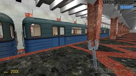 Мод поезда в метрострой
