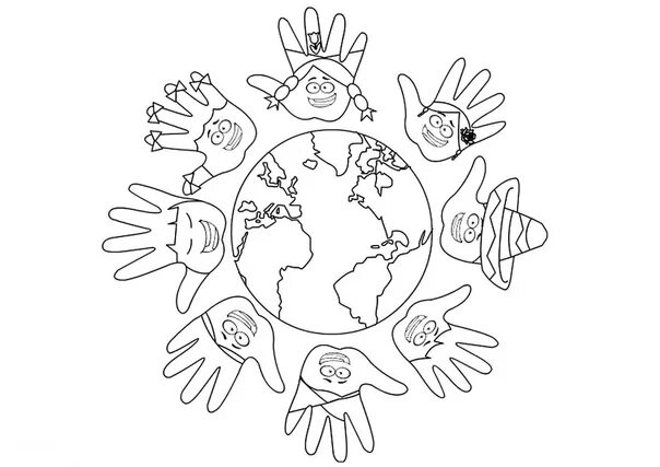 Click SHARE THIS STORY ON FACEBOOK Earth day coloring pages, Coloring pages, Det