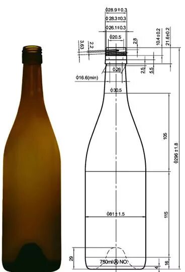 Высота стандартной бутылки вина 0.75. Диаметр бутылки вина 0.75. Диаметр горлышка винной бутылки 0.75. Размер бутылки Бургундия 0.75. Высота шампанского с пробкой