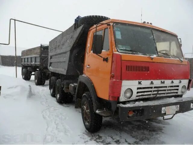 Купить камаз бу в пензе. КАМАЗ 5511 С прицепом. КАМАЗ 5511 Пенза. КАМАЗ 5511 на Безкамерке. КАМАЗ 5511 грузовой самосвал 1988 года выпуска фото.