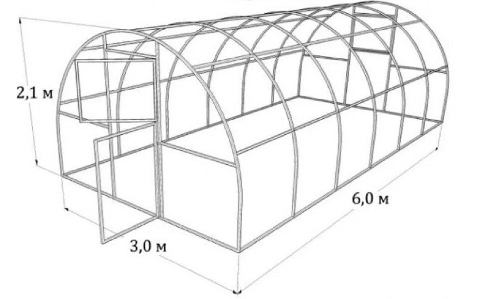 Теплица 6 метров своими руками. Каркас теплицы 6х3м (0,67) оцинк. Профиль дуги 40х20мм. Теплица 6х3 из профильной трубы 20х20 чертеж. Теплица каркас 6*3*2,1м. 20*20 Труба 2д2ф. Теплица 3х6 поликарбонат арочная чертежи.