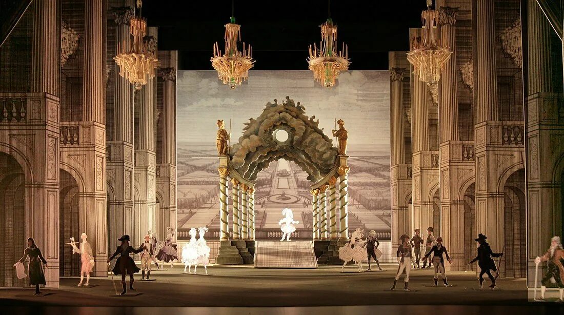 Театр в Версале арх ж.а Габриэль. Театр Италии 16 век декорации. Барочный театр Франции 18 век декорации.