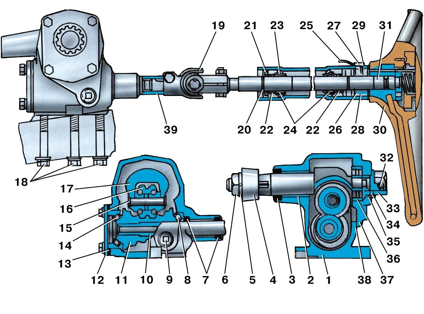 Как отрегулировать на уаз 469. Рулевое управление УАЗ 3151. Механизм рулевой УАЗ 3909. Рулевой механизм с гидроусилителем на УАЗ 469. Рулевое управление УАЗ 31512.
