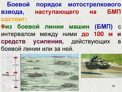 Применение мотострелковых подразделений