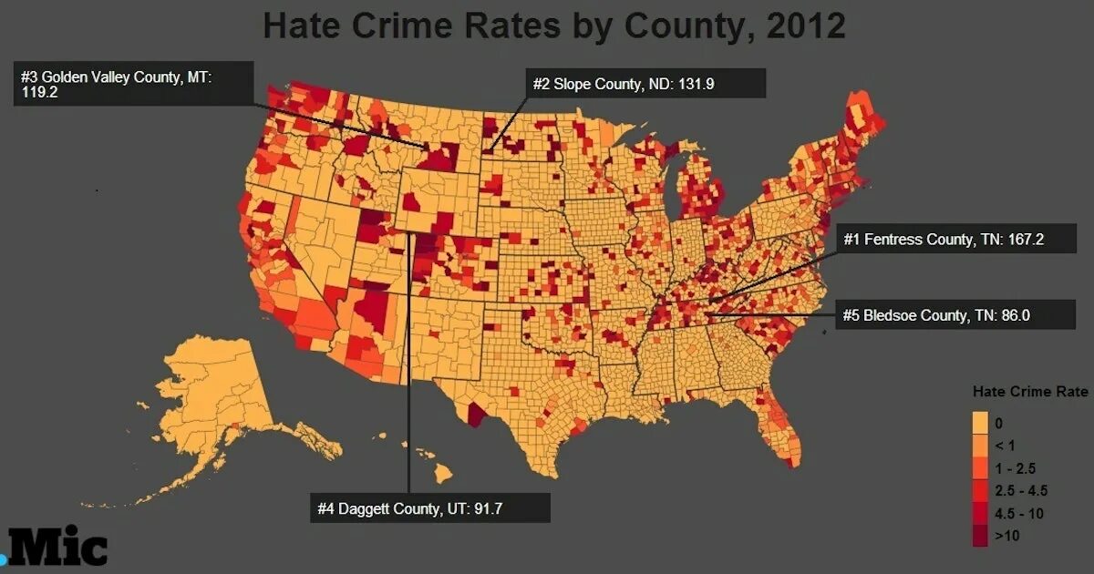 Crime Map USA. Crime rate in the United States. Crime rates us States.