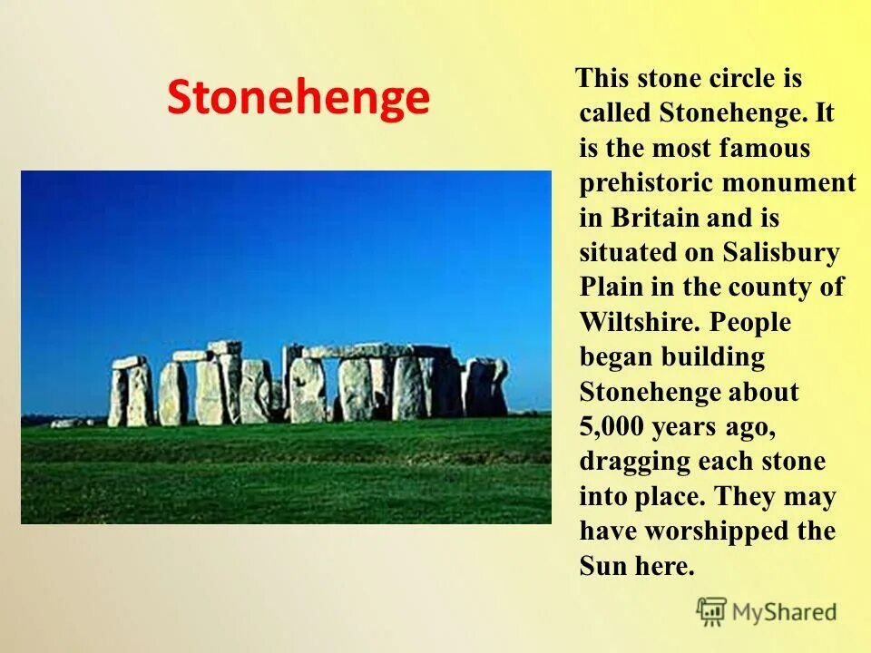 The famous stonehenge. Стоунхендж на английском. Stonehenge интересные факты на английском. Stonehenge проект по английскому. Факты о Стоунхендже.