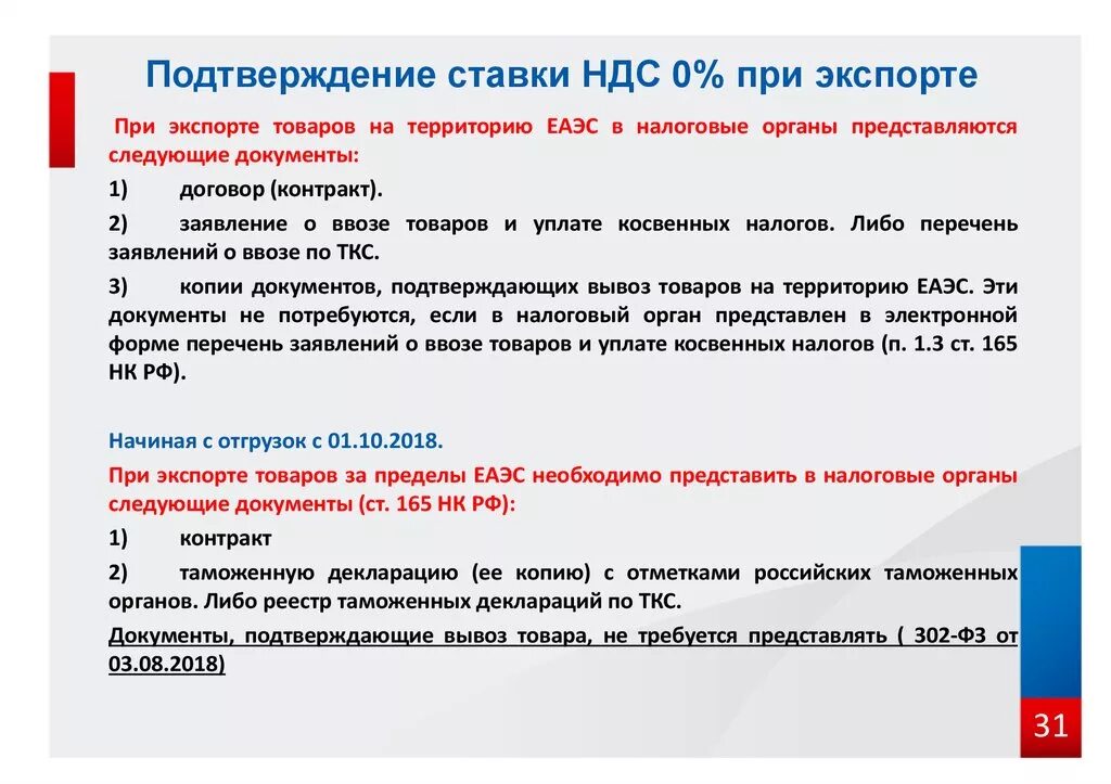 Применение нулевого ндс. Документы для подтверждения ставки НДС. Подтверждение нулевой ставки НДС при экспорте. Документы для подтверждения 0 ставки при экспорте. Ставка НДС при экспорте.