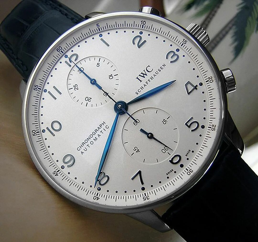 IWC Portuguese Automatic. IWC Portuguese Chrono-Automatic. IWC Chronograph Automatic. IWC Portuguese Blue. Часы интернационал