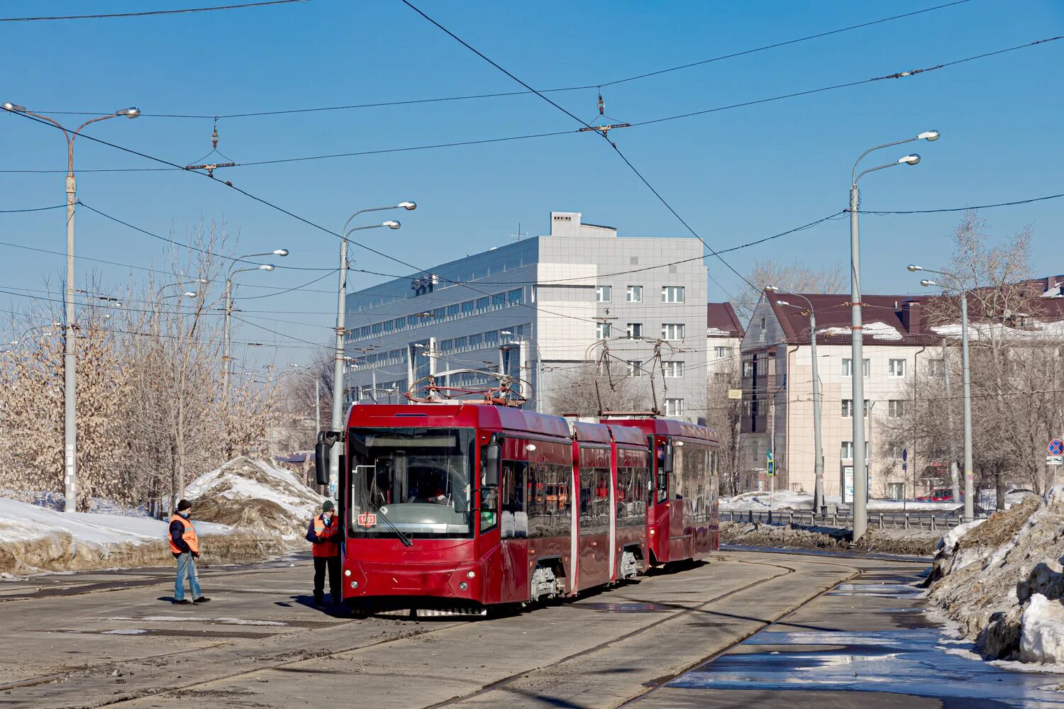 Казань, 71-409-01 № 1403 - Фото - Городской электротранспорт