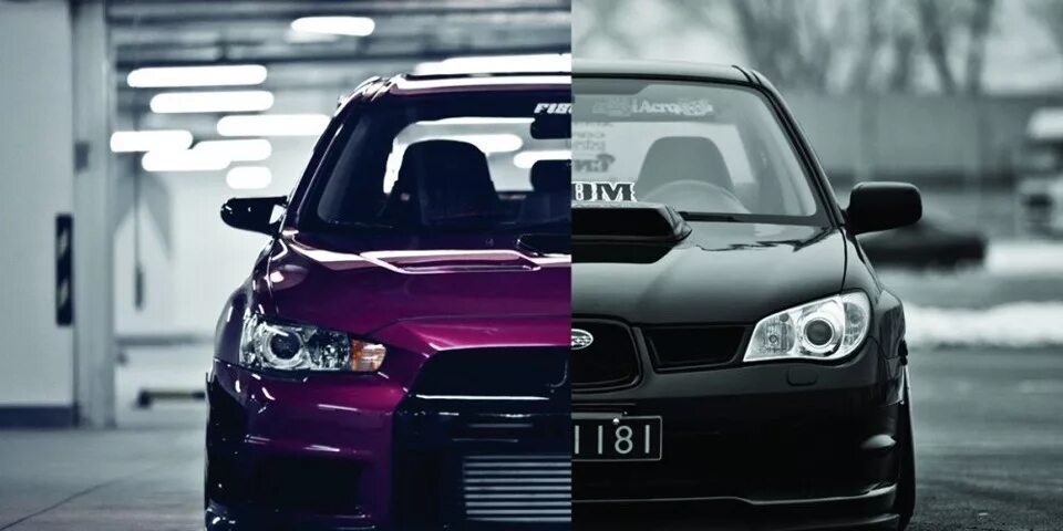 Эво карс симферополь. WRX STI vs EVO. EVO vs Subaru. STI vs STI. Lancer Evolution 9 и Subaru Impreza WRX.