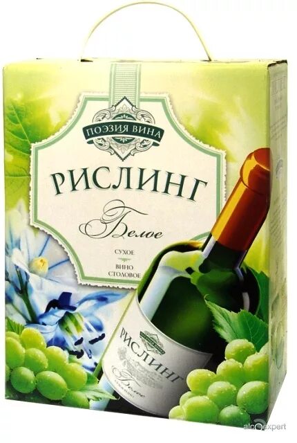 Отзыв о Вино Zupa столовое сухое белое "Рислинг" Я бы ещё выпил.