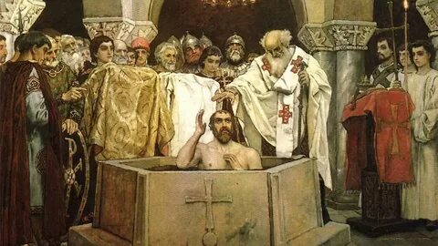 Князем крестившим русь был