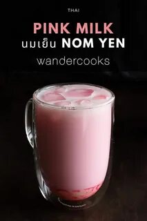Pink milk