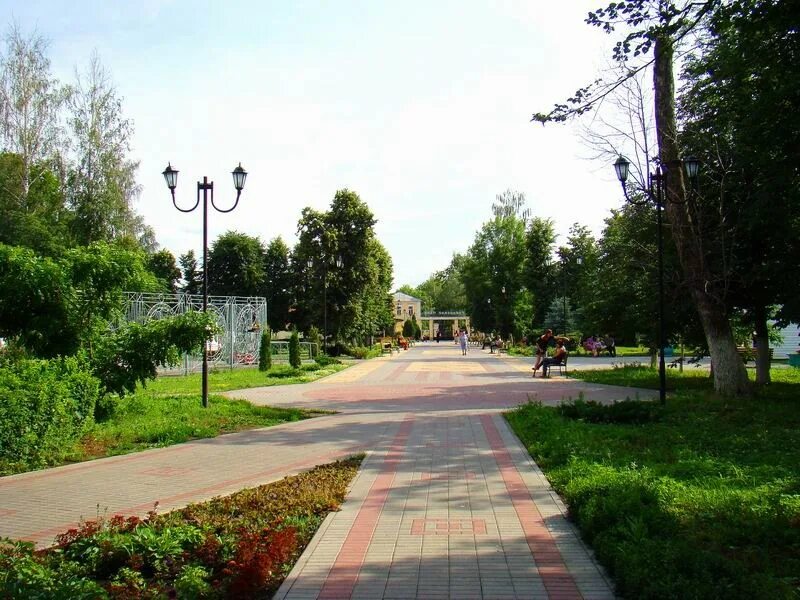 Городской парк елец