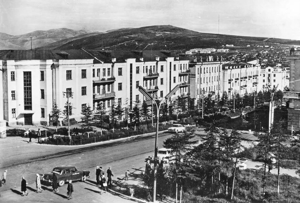 Самая первая улица магадана. 1957 магадан проспект ленина. 1950 год магадан. Ленина 1 магадан магадан. Магадан 1929 год.
