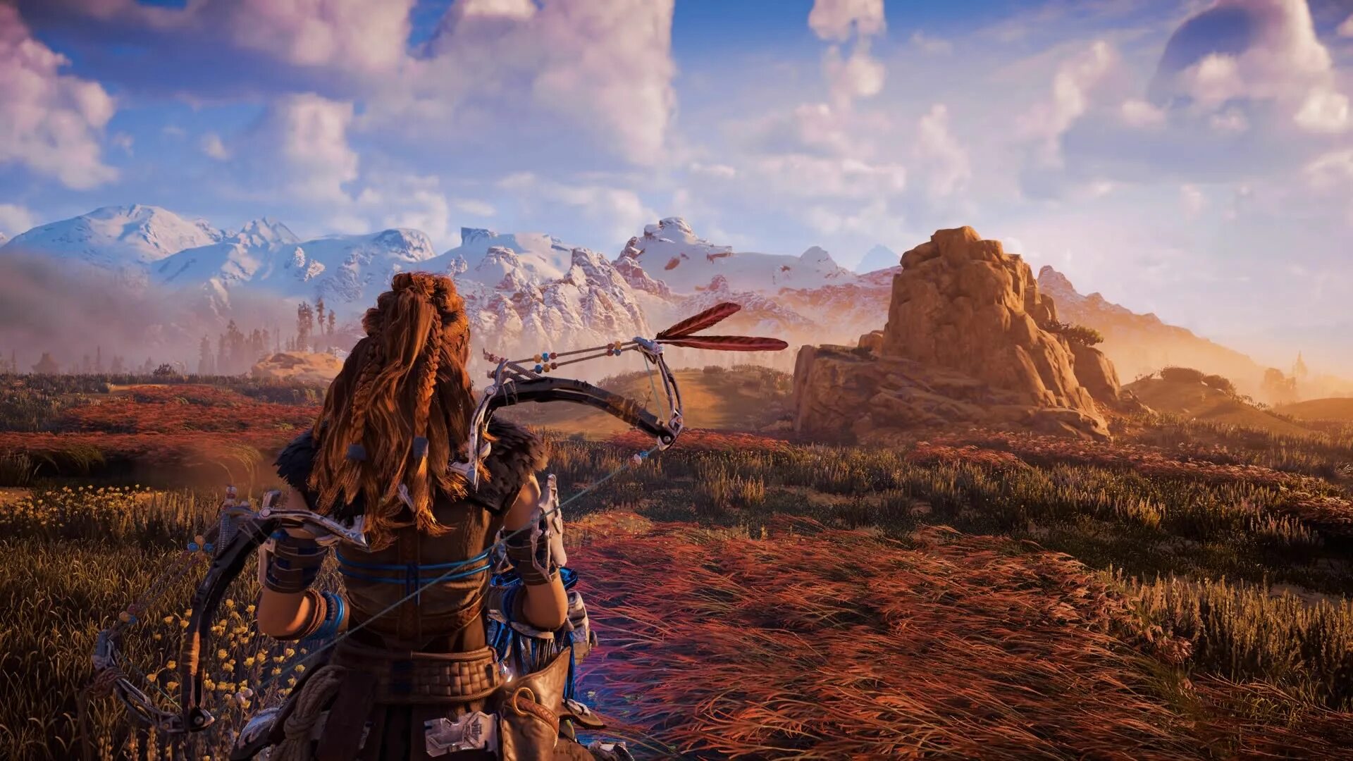 Разработчик horizon. Игра Horizon Zero Dawn. Харайзон Зира Дон.