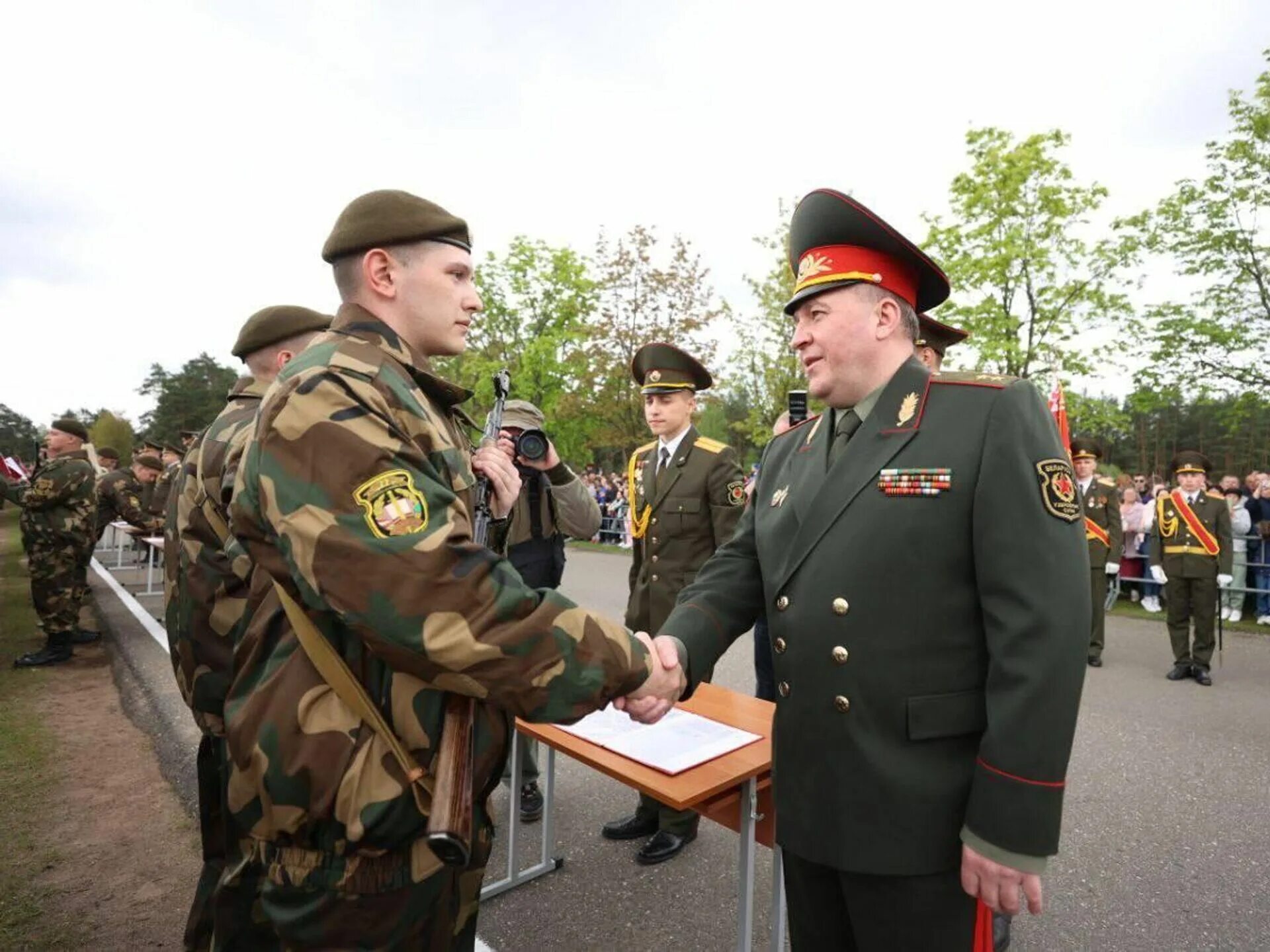 Вс РБ 2022. Военная присяга РБ. Белорусская армия.