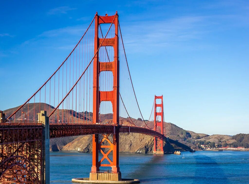 Сан франциско сколько. Голден гейт Сан Франциско. Мост «золотые ворота», Сан-Франциско, Калифорния, США. Мост золотые ворота в Сан-Франциско. Вантовый мост Сан Франциско.