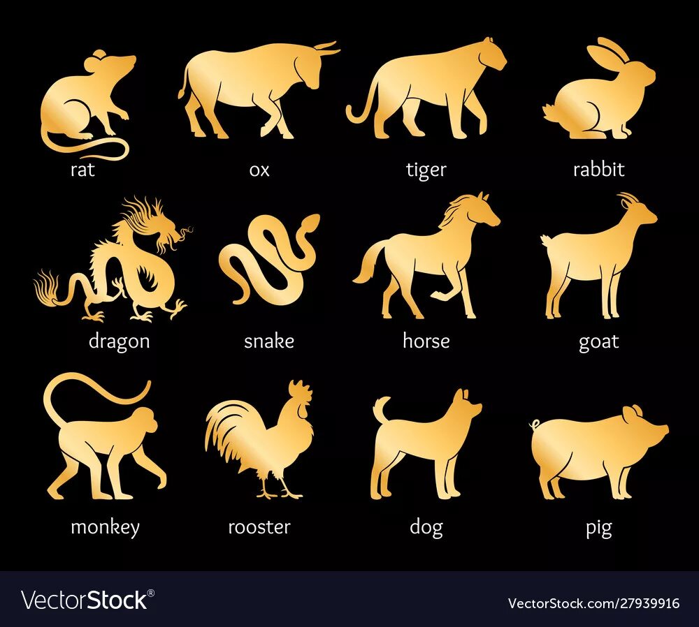 2024 год для года быка. Китайский гороскоп животные. Животные китайского календаря. Крыса бык тигр кролик дракон змея лошадь. 12 Животных восточного календаря.