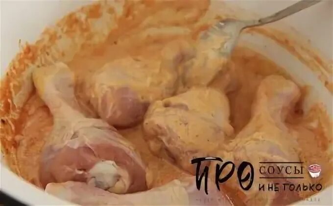 Маринад для голеней с майонезом