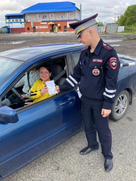 Сотрудники ГИБДД в городе Сасово провели мероприятие с участниками дорожного дви