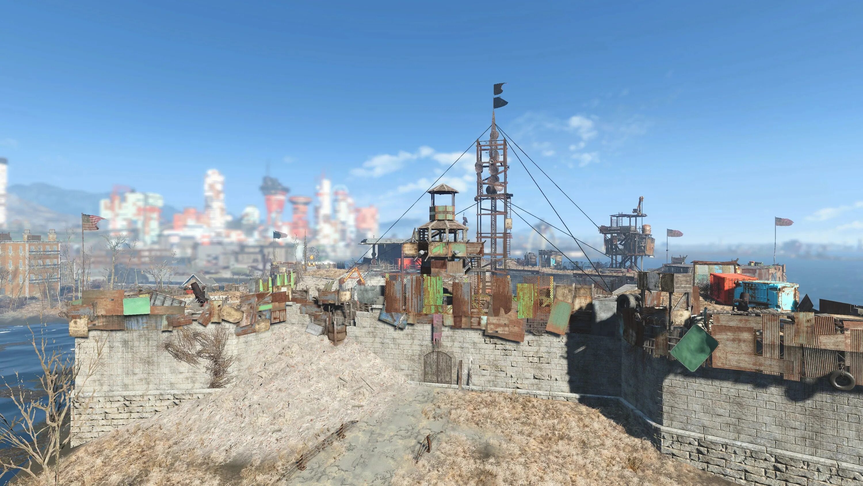 Fallout 4 стол градостроительства SIM Settlements. Фоллаут 4 SIM Settlements 2 Промышленная революция. SIM Settlements 2 отдел безопасности. Fallout 4 поселения с водокачкой.