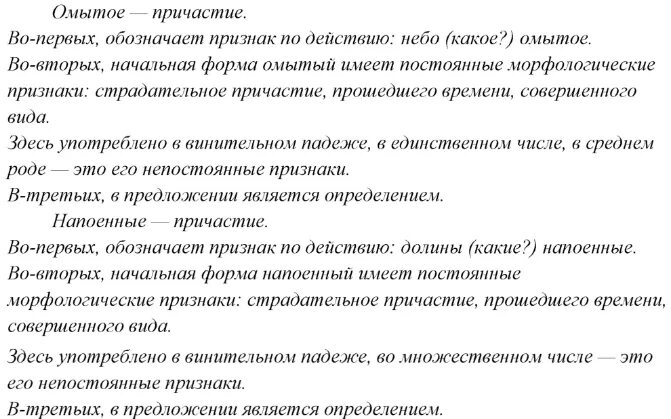 Причастие слова читаемый. Разобрать Причастие прошитую. Морфологический разбор причастия напоённые Долины. Морфологический разбор причастия 7 класс. Разбор причастия два письменно.