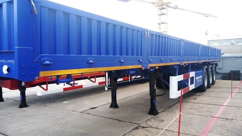 самосвальный полуприцеп cimc. китайские полуприцепы. китайские прицепы для грузовиков. китайские полуприцепы. полуприцеп бортовой cimc zjv9400dy 2012г.