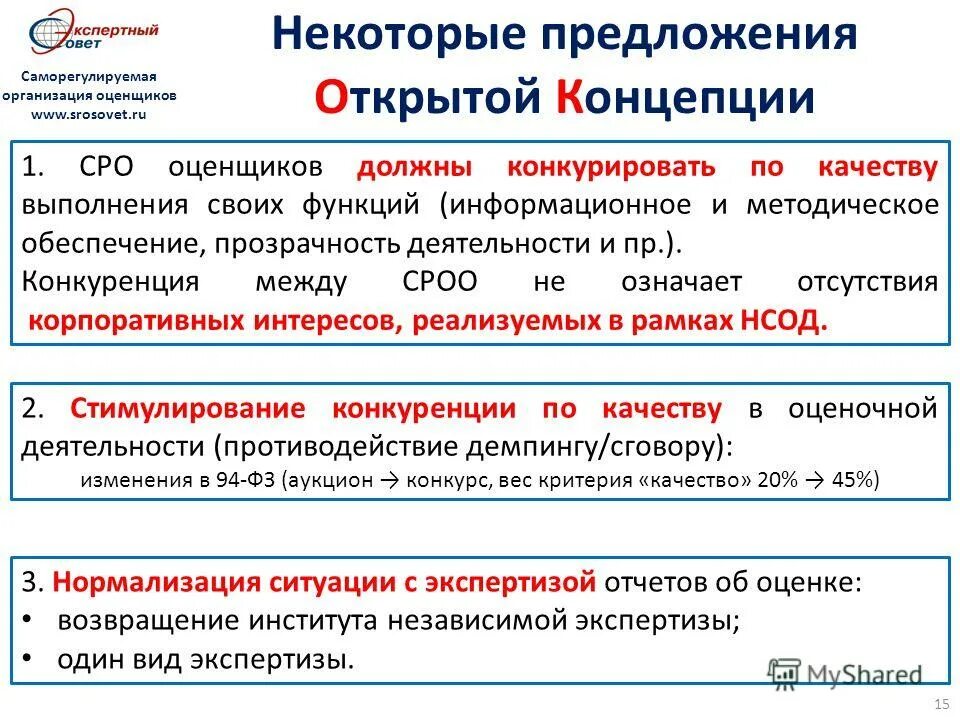 Саморегулируемые организации оценка