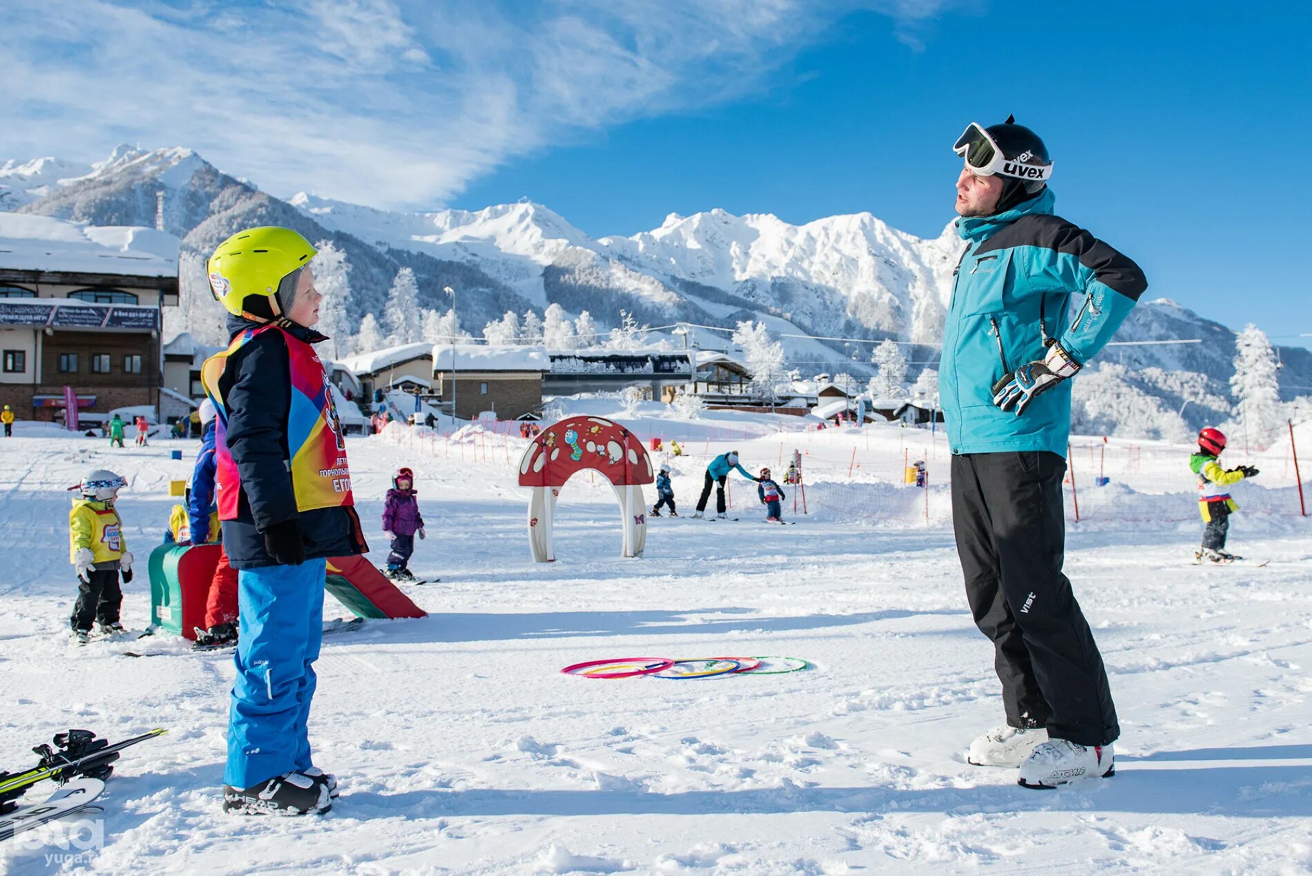 Сноуборд Сочи красная Поляна. Ski life