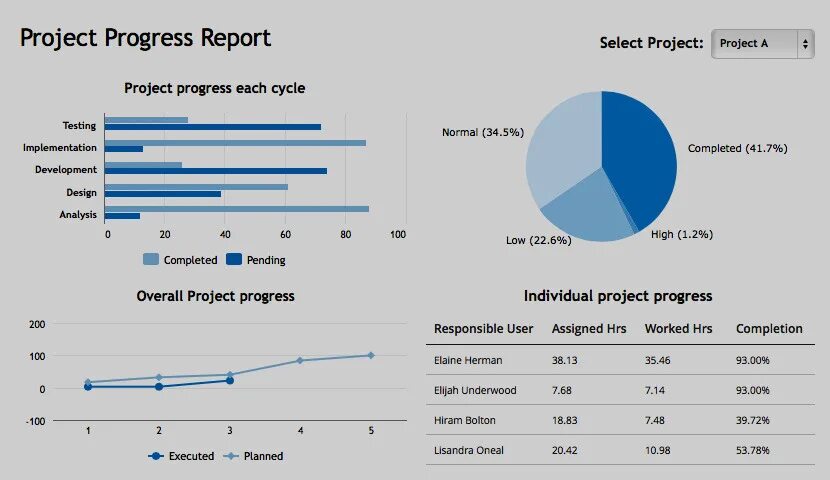 Project Report. Project Report example. Прогресс проекта. Progress Report.