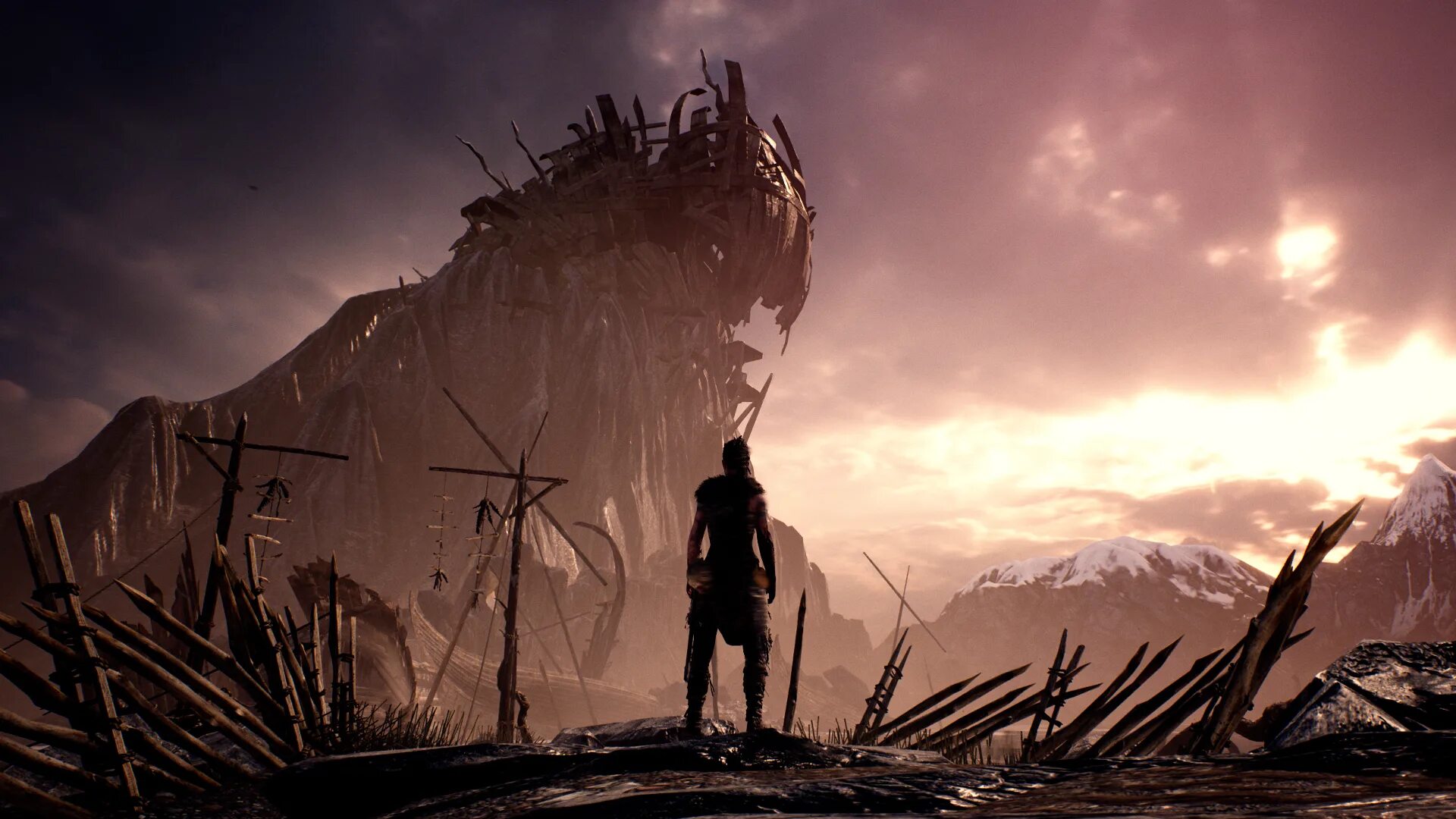 Hellblade 2 как убрать полосы. Hellblade пейзажи. hellblade арты.