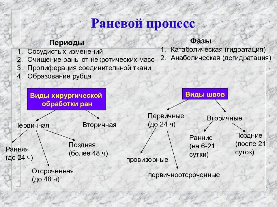 Процесс 1 2 называется. Раны фазы раненного процесса. стадии раневого процесса. фазы течения раневого процесса. фазы ткаеквого процесса.