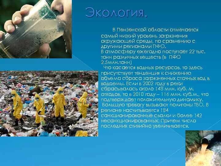 Проект экология пензенской области