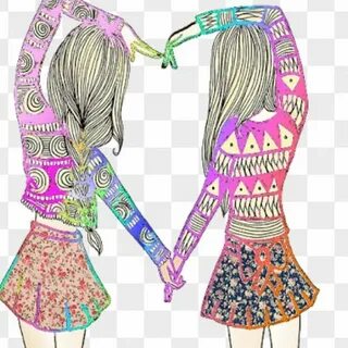 Como desenhar Best Friends #bestfriends #bestfriendsforever