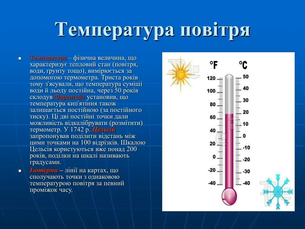 Постоянная температура круглый год