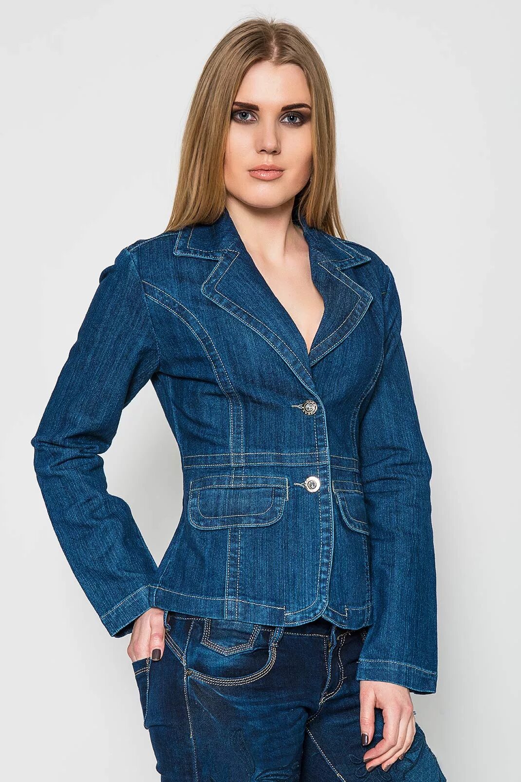 Валберис джинсовый костюм. Джинсовый жакет женский Westland 8489. Джинсовый жакет женский приталенный. Пиджак джинсовый женский приталенный. Джинсовая куртка приталенная женская.